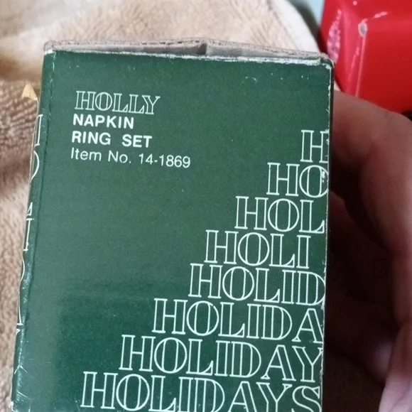 Vintage Bone China Napkin Rings - Picture 5 of 10